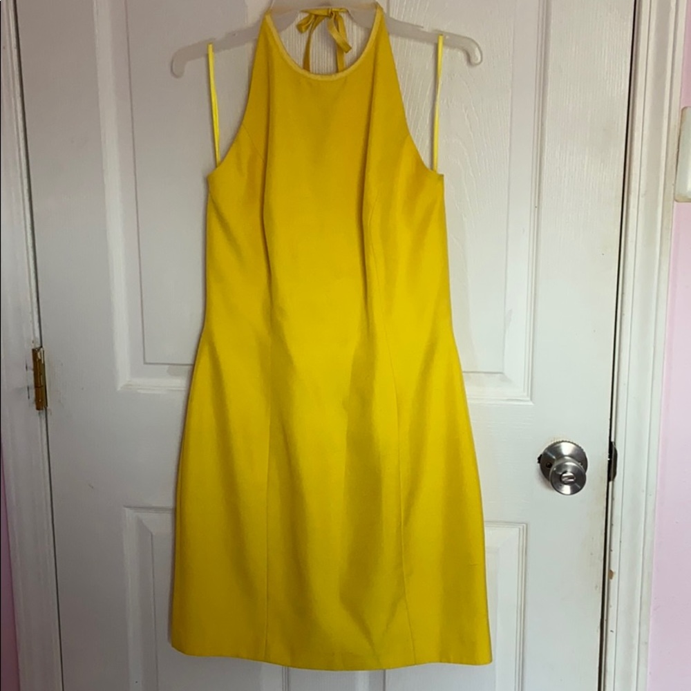 Yellow dress